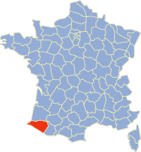 Carte Pyrénées-Atlantiques